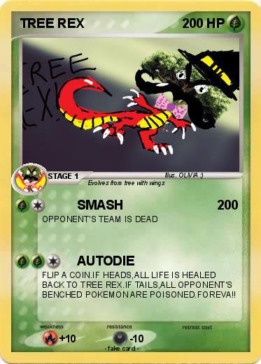 Pokemon TREE REX