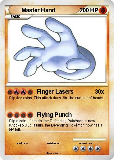Pokemon Master Hand
