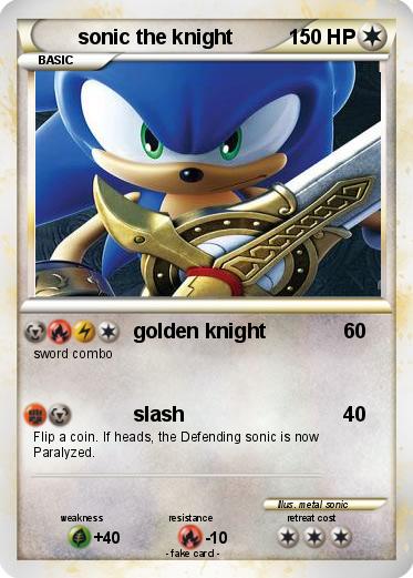 Pokemon sonic the knight