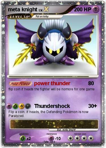Pokemon meta knight