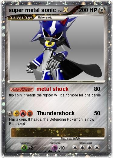 Pokemon super metal sonic