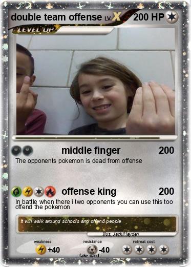 Pokemon double team offense