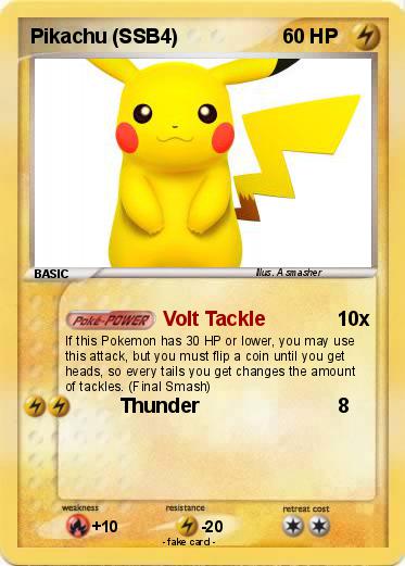 Pokemon Pikachu (SSB4)