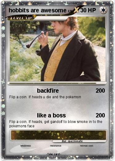 Pokemon hobbits are awesome