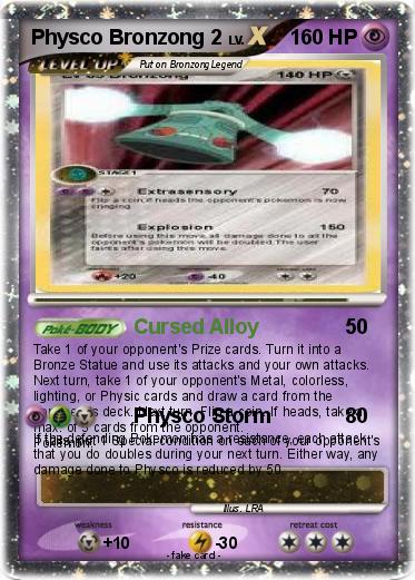 Pokemon Physco Bronzong 2