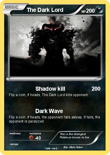 Pokemon The Dark Lord