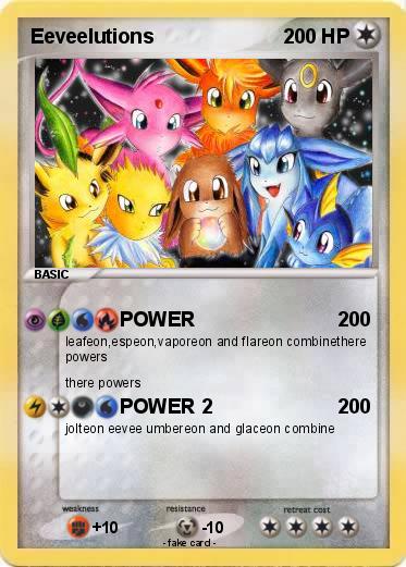 Pokemon Eeveelutions