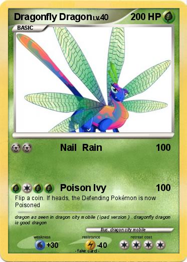 Pokemon Dragonfly Dragon