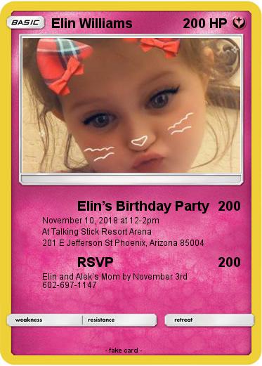 Pokemon Elin Williams