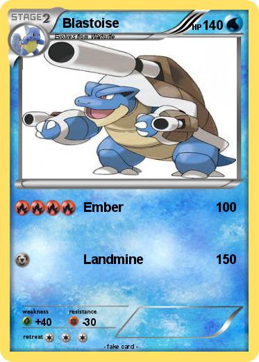 Pokemon Blastoise