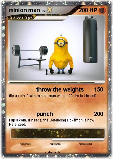 Pokemon minion man