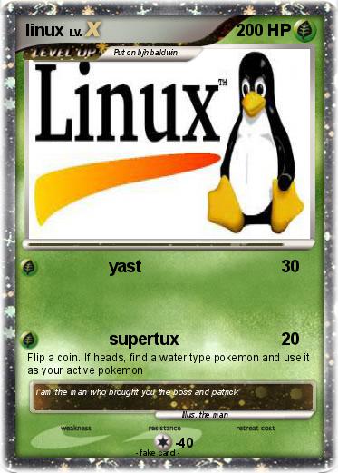 Pokemon linux