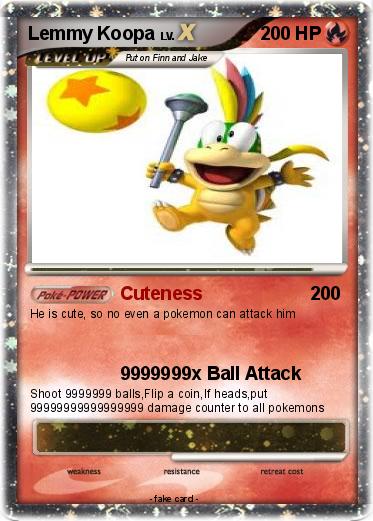 Pokemon Lemmy Koopa