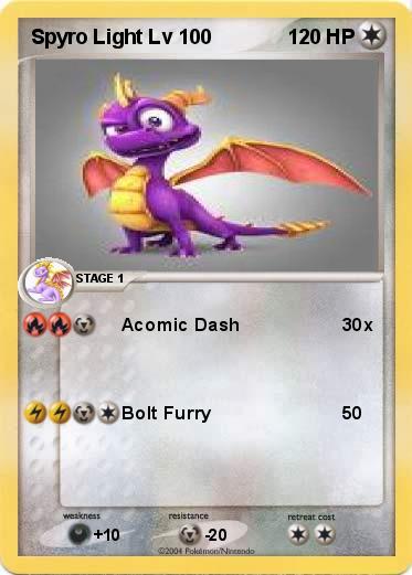 Pokemon Spyro Light Lv 100