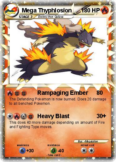 Pokemon Mega Thyphlosion