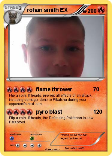 Pokemon rohan smith EX