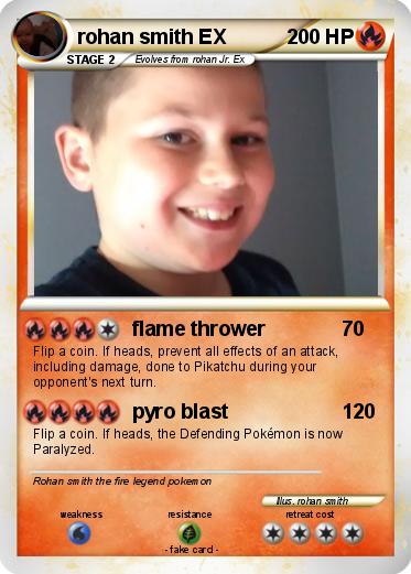 Pokemon rohan smith EX