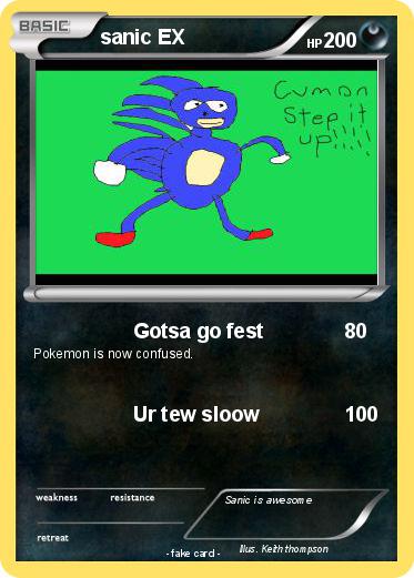 Pokemon sanic EX