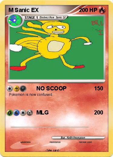 Pokemon M Sanic EX