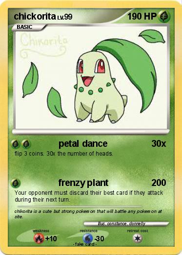 Pokemon chickorita