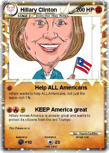 Pokemon Hillary Clinton
