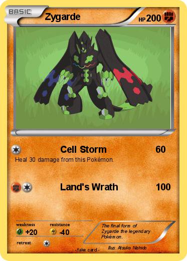Pokemon Zygarde