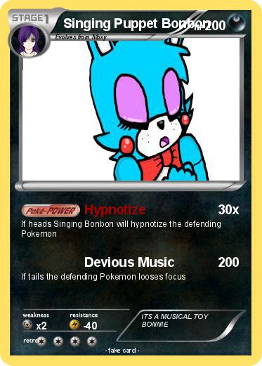 Pokemon Singing Puppet Bonbon