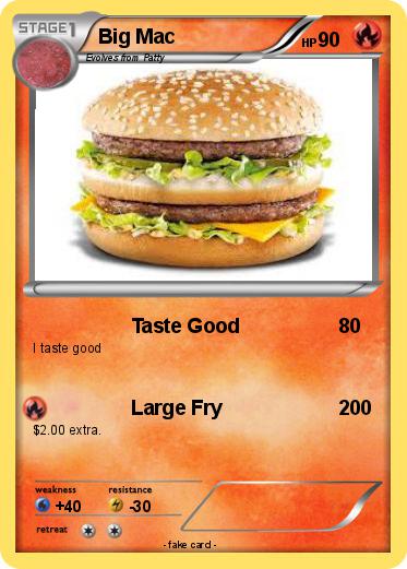 Pokemon Big Mac
