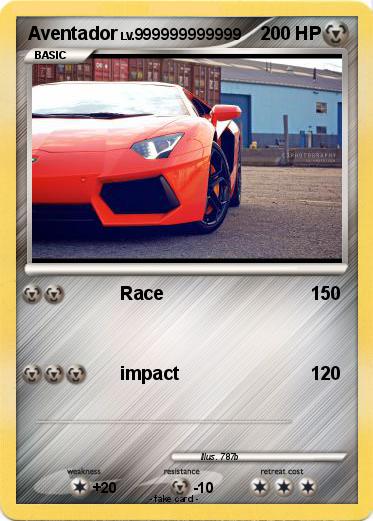 Pokemon Aventador