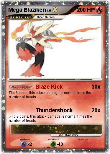 Pokemon Mega Blaziken