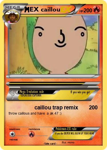 Pokemon EX caillou