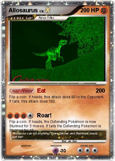 Pokemon Allosaurus