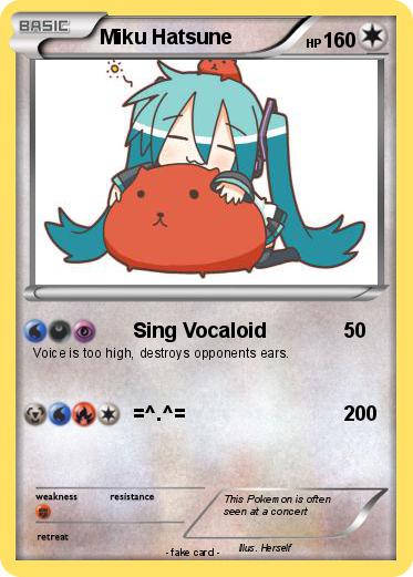 Pokemon Miku Hatsune