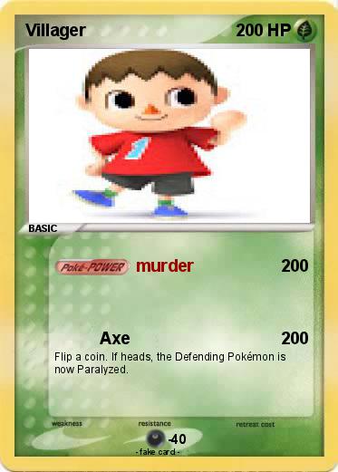 Pokemon Villager
