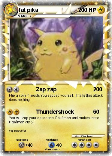 Pokemon fat pika
