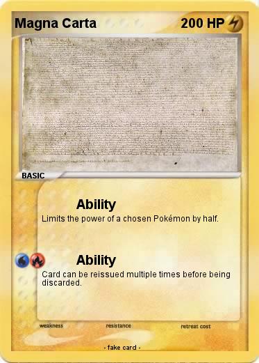 Pokemon Magna Carta