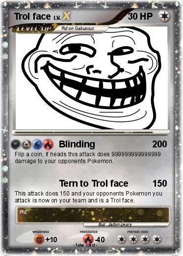 Pokemon Trol face