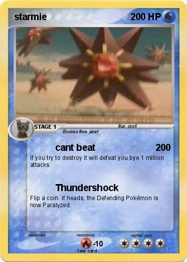 Pokemon starmie