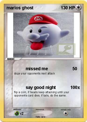 Pokemon marios ghost
