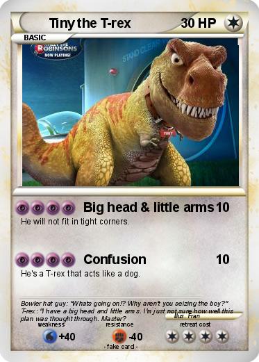 Pokemon Tiny the T-rex