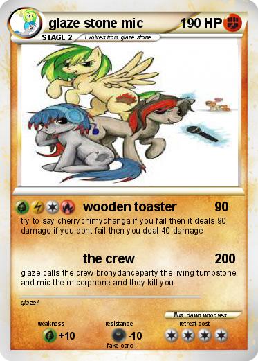 Pokemon glaze stone mic