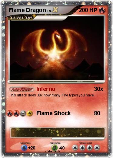 Pokemon Flame Dragon