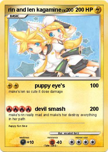 Pokemon rin and len kagamine