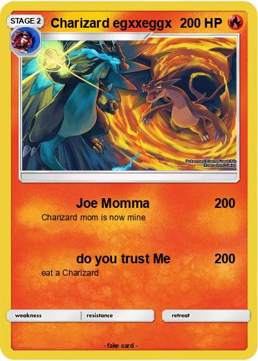 Pokemon Charizard egxxeggx