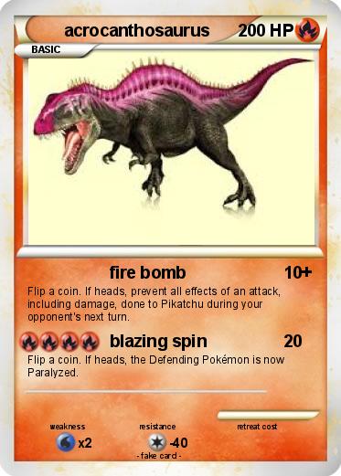 Pokemon acrocanthosaurus