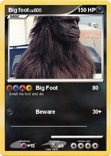 Pokemon Big foot