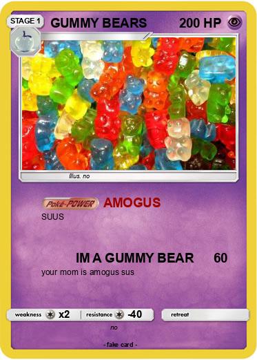 Pokemon GUMMY BEARS