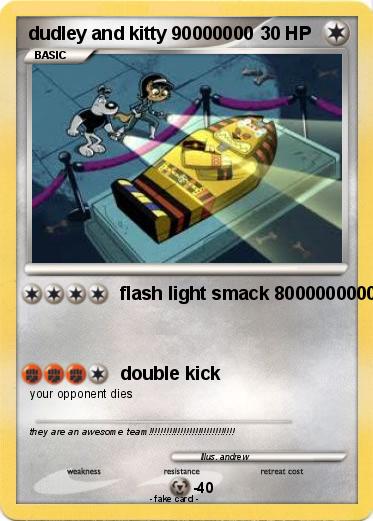 Pokemon dudley and kitty 90000000