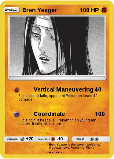 Pokemon Eren Yeager