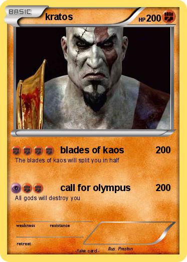 Pokemon kratos